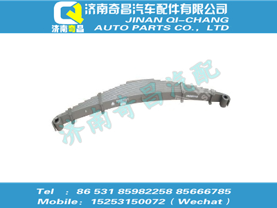 wg9118520201,HOWO配件 HOWO前左钢板弹簧总成,济南奇昌汽车配件有限公司