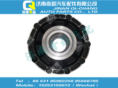 712-35700-6161,汕德卡配件 汕德卡后轮毂总成(φ335,辐板25),济南奇昌汽车配件有限公司