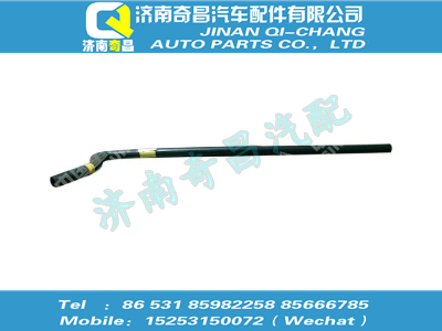 wg9725538137,黄河配件 黄河暖风成型胶管1000mm,济南奇昌汽车配件有限公司