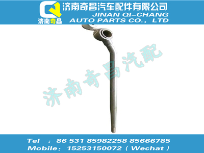 az9130240240,T7H配件 T7H换档杆预装图,济南奇昌汽车配件有限公司