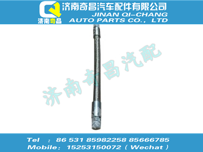 wg9100360181,A7配件 A7橡胶软管带编织层2-M18X1.5,济南奇昌汽车配件有限公司