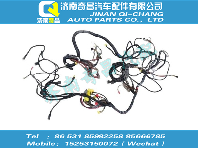 az1651000054,王牌配件 王牌驾驶室顶部线束总成矿车,济南奇昌汽车配件有限公司