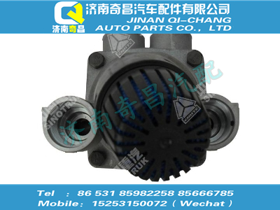 wg9000360530,汕德卡配件 汕德卡制动总阀（带消音器）,济南奇昌汽车配件有限公司