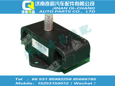 wg9416590091,HOWO配件 HOWO发动机前橡胶支承,济南奇昌汽车配件有限公司