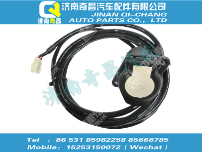 wg9718770056,T7H配件 T7H挂车ABS电源线束总成（4500）,济南奇昌汽车配件有限公司