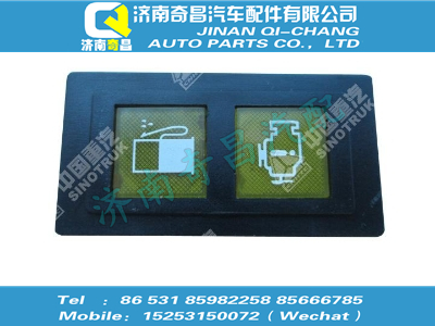 wg9719582030,T7H配件 T7HECU诊断灯/油水分离信号灯,济南奇昌汽车配件有限公司