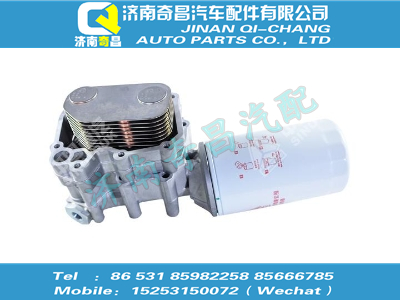 082v05000-7200,SITRAK配件机油模块（头部朝下）,济南奇昌汽车配件有限公司