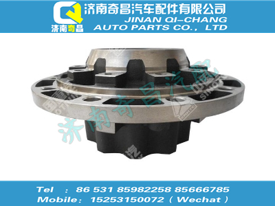 812w35701-0155,HOWO配件 HOWO后轮毂,济南奇昌汽车配件有限公司
