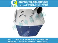 wg9725540350,A7配件 A7消声器总成_T12国四发动机,济南奇昌汽车配件有限公司