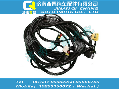 az9121771003,SITRAK配件驾驶室底部线束(11版),济南奇昌汽车配件有限公司