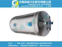 wg9000360797,王牌配件 王牌铝合金储气筒总成Φ276/10+15L,济南奇昌汽车配件有限公司