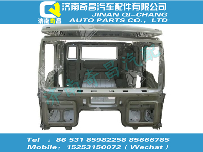 810-60000-5068,T7H配件 T7H驾驶室焊接总成图（无后窗）,济南奇昌汽车配件有限公司