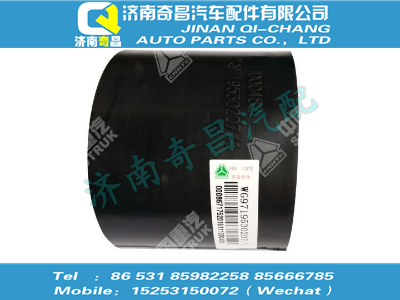 wg9719530207,A7配件 A7中冷器出气胶管,济南奇昌汽车配件有限公司