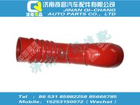 wg9125531512,王牌配件 王牌中冷器进气胶管,济南奇昌汽车配件有限公司