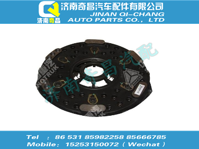 wg9114160013,A7配件 A7离合器压盘及盖总成(420加强型),济南奇昌汽车配件有限公司