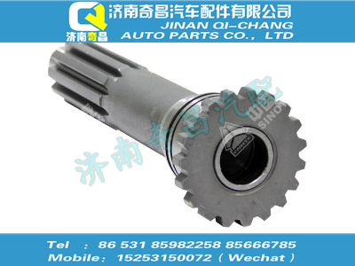 az2203020003,T7H配件 T7H输入轴总成,济南奇昌汽车配件有限公司