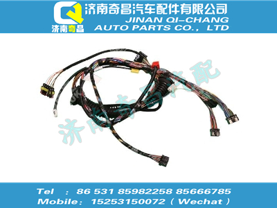 752-25455-6014,汕德卡配件 汕德卡门控常电附加电线束,济南奇昌汽车配件有限公司