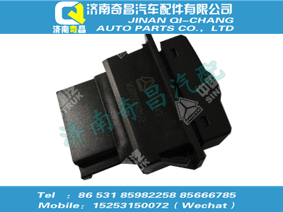 wg9719584016,SITRAK配件大灯光束调节开关,济南奇昌汽车配件有限公司