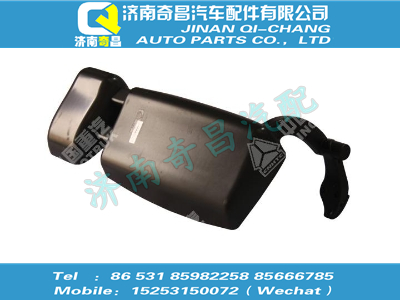 wg1642770261,HOWO配件 HOWOHOWO左后视镜总成(电加热）,济南奇昌汽车配件有限公司
