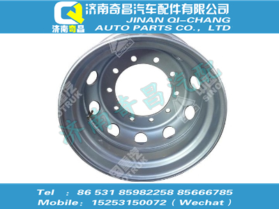 wg9100610065,T5G配件 T5G22.5×9.00车轮总成,济南奇昌汽车配件有限公司