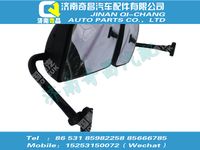 tz16057700041,汕德卡配件 汕德卡右后视镜总成（含广角外后视镜）,济南奇昌汽车配件有限公司