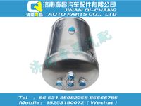 wg9000360787,T5G配件 T5G铝合金储气筒总成Φ310/30L,济南奇昌汽车配件有限公司