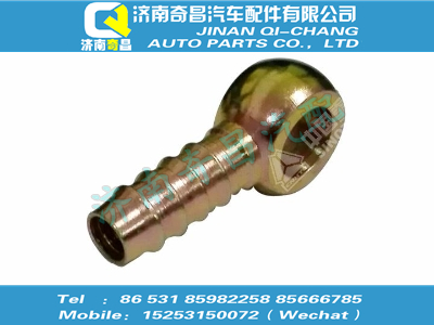 wg9725550025,T5G配件 T5G管接头(16X2-M16),济南奇昌汽车配件有限公司