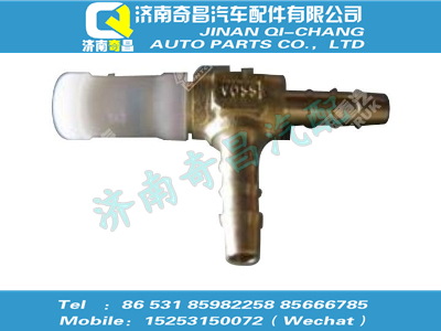 wg9000361308,SITRAK配件L型三通接头体NG6/2-NW4,济南奇昌汽车配件有限公司