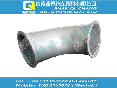 wg9331541201,豪沃配件 豪沃第三段排气管总成,济南奇昌汽车配件有限公司