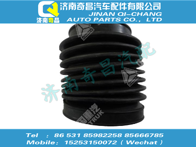 wg9125190004,汕德卡配件 汕德卡波纹连接管,济南奇昌汽车配件有限公司