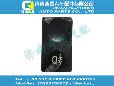 wg9312584112,HOWO配件 HOWO前雾灯开关,济南奇昌汽车配件有限公司