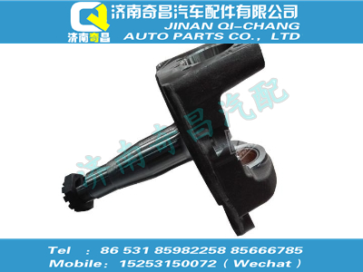 az9719410067,汕德卡配件 汕德卡转向节带锁紧螺母总成(左)ABS,济南奇昌汽车配件有限公司