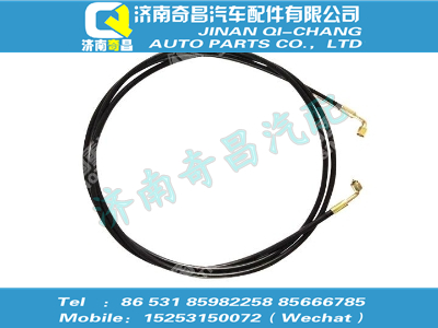 wg9719820211,T7H配件 T7H双弯软管(4500),济南奇昌汽车配件有限公司