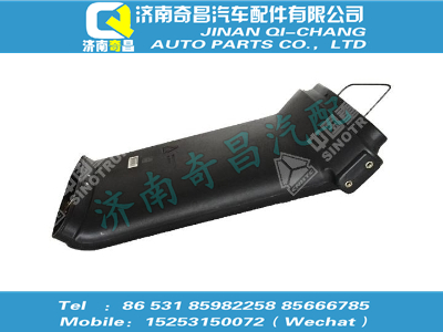 HOWO配件 HOWO进气管总成(自卸短驾驶室)图1