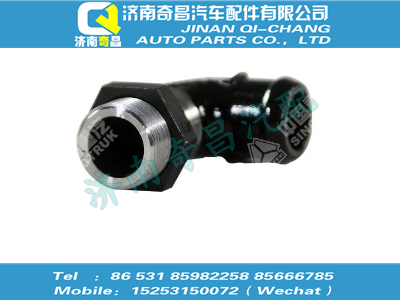 080v54120-6026,SITRAK配件吸气弯管,济南奇昌汽车配件有限公司