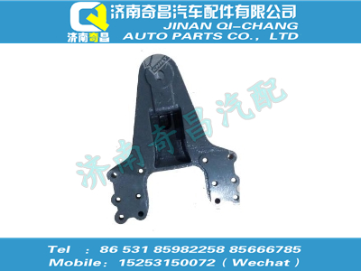 wg9725520735,豪沃配件 豪沃板簧左支架,济南奇昌汽车配件有限公司
