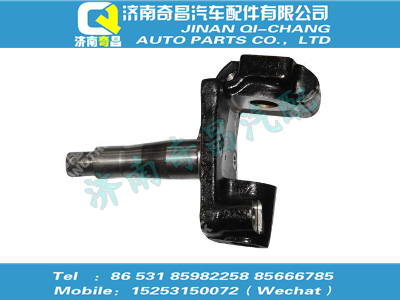eq153-3001021,C7B配件 C7B转向节带衬套总成(右/5.5T/诸城),济南奇昌汽车配件有限公司