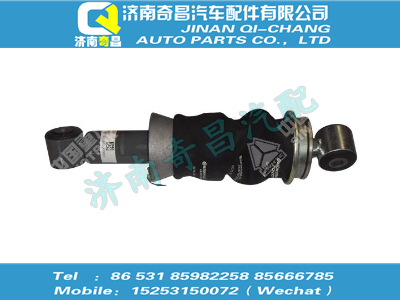 712-41722-6001,王牌配件 王牌驾驶室前悬空气弹簧减振器总成,济南奇昌汽车配件有限公司