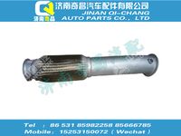 wg9425541406,王牌配件 王牌前排气管(第一节),济南奇昌汽车配件有限公司