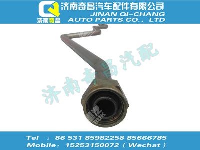 wg9925477024,豪沃配件 豪沃进油钢管总成,济南奇昌汽车配件有限公司