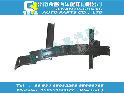 豪沃配件 豪沃高地板翼子板右后支架总成（与左件对称）图1