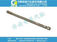 wg9100360182,金王子配件 金王子不锈钢波纹管总成(400mm),济南奇昌汽车配件有限公司