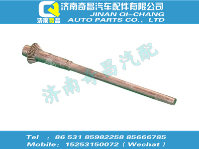 az1630840315,汕德卡配件 汕德卡锥齿轮轴,济南奇昌汽车配件有限公司