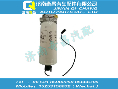 wg9925550620,王牌配件 王牌燃油粗滤器(左进左出/带压差指示),济南奇昌汽车配件有限公司