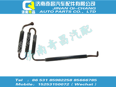 wg9125477106,黄河配件 黄河带散热片式回油管,济南奇昌汽车配件有限公司