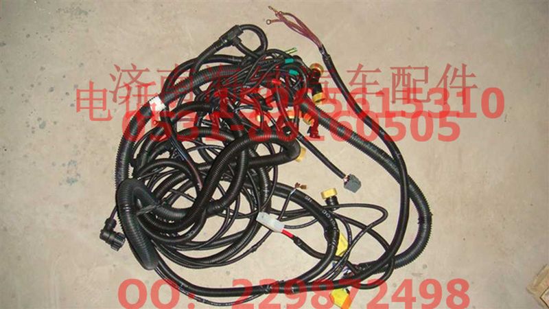 AZ9725775162,09款矿用自卸车底盘电线束（HW箱）,济南海纳汽配有限公司