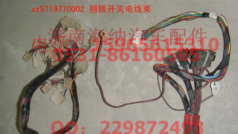 AZ9719770002,翘板开关电线束,济南海纳汽配有限公司