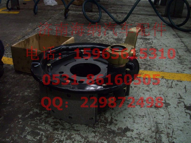WG4005455332,前右制动器总成(φ400×150,手调臂),济南海纳汽配有限公司