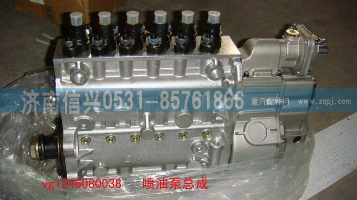 VG1246080038,喷油泵总成（D12国2）,济南信兴汽车配件贸易有限公司