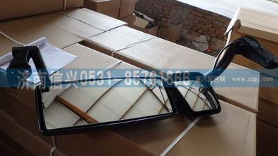 WG1642770261,WG1642770261HOWO左后视镜总成(电加热）,济南信兴汽车配件贸易有限公司